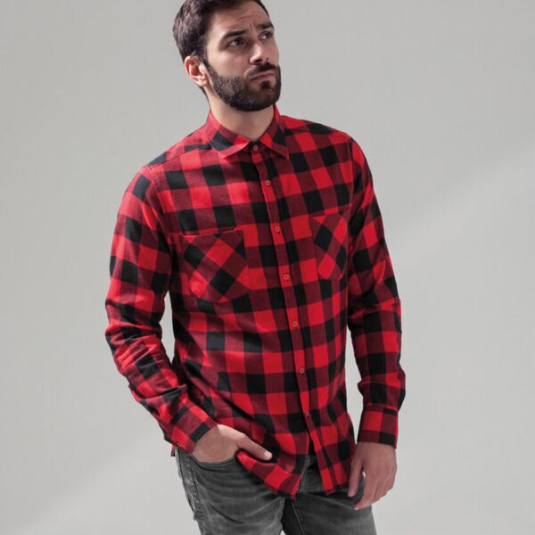 Checked flannel shirt Thumbnail