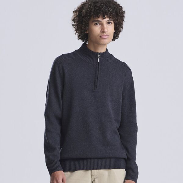 Wakhan ¼ regen zip knit sweater Thumbnail